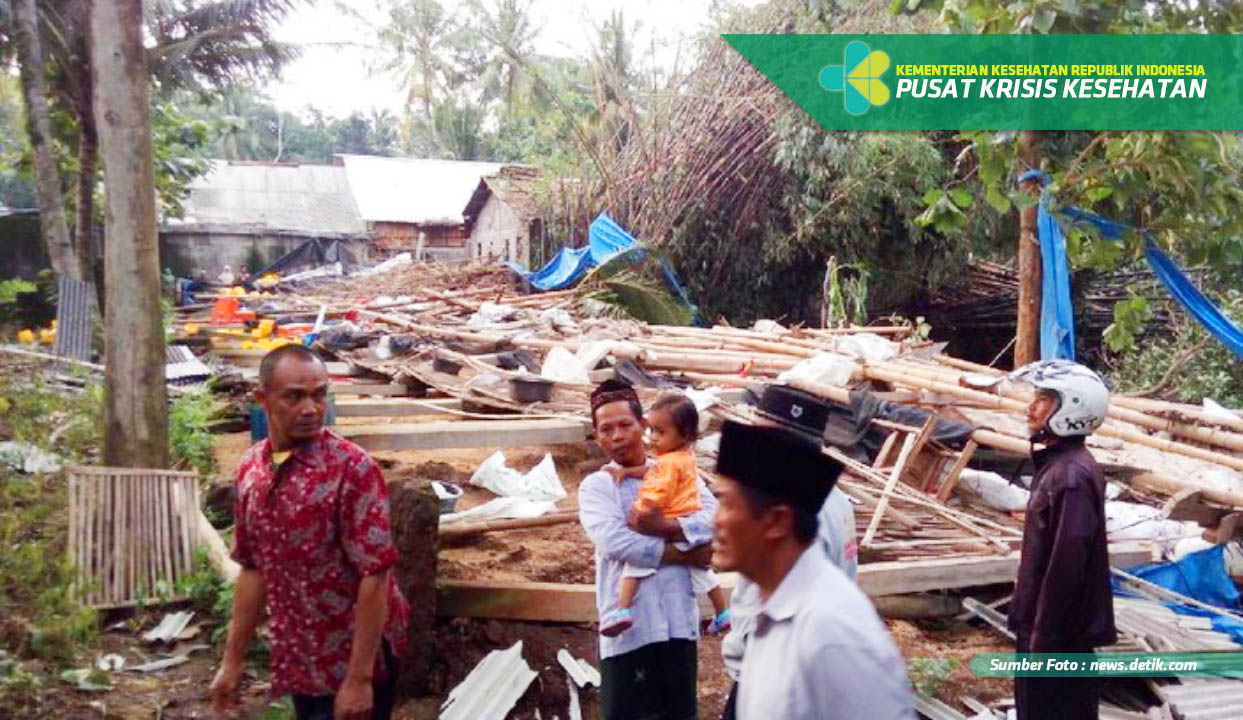 Angin Puting Beliung di PEMALANG, JAWA TENGAH, 31-12-2017